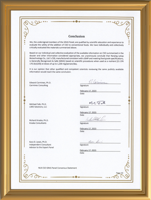 GRAS certification